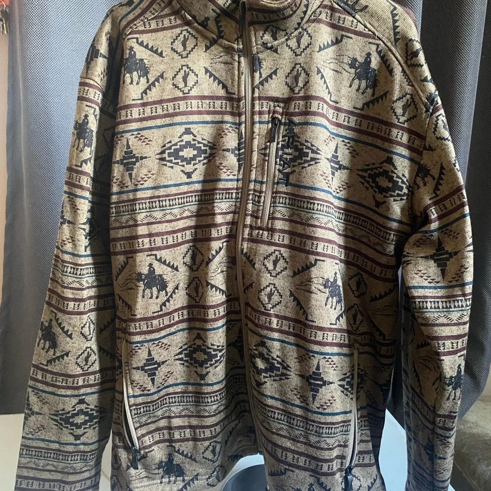 Ariat Men's Western Patterned Sweater - Picture 2 of 4